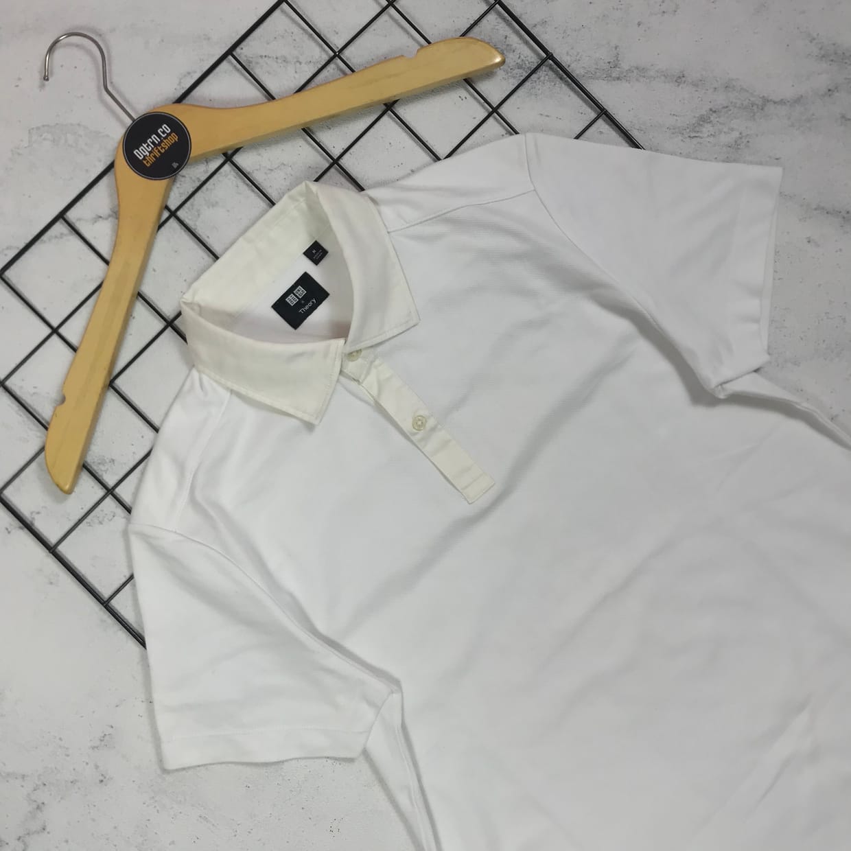 Theory Casual Polo shirt Pria white