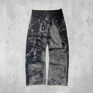 Y2K Jeans Pria black