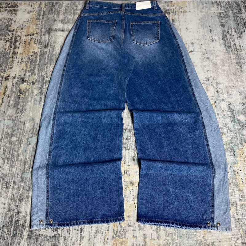 Y2K Jeans Pria blue, foto 4