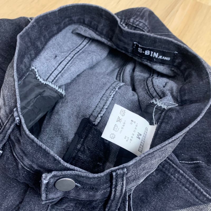 Vintage Jeans Pria black, foto 6
