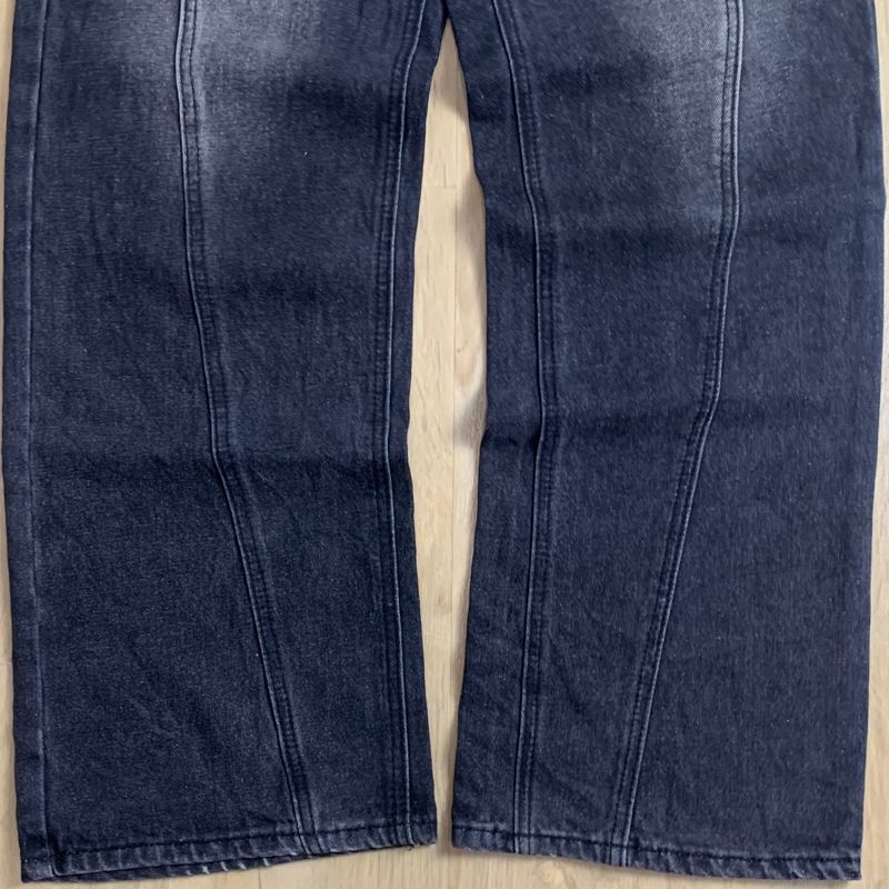 Vintage Jeans Pria black, foto 5