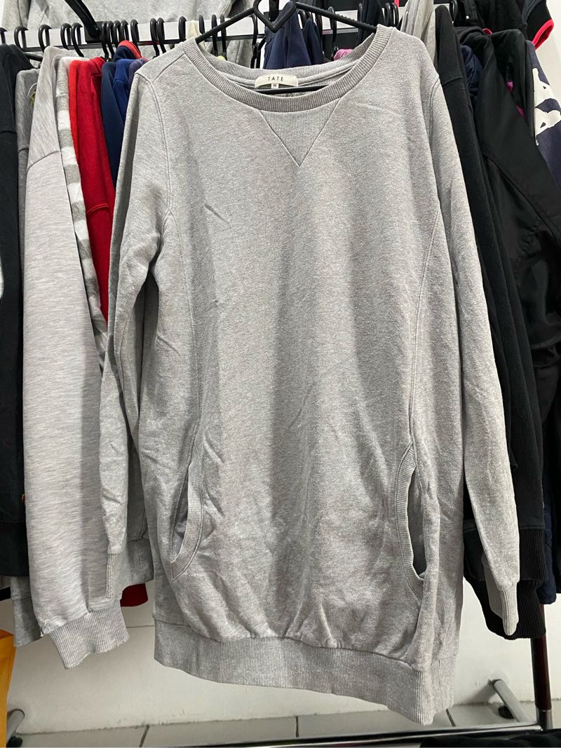Casual Sweatshirt Pria gray, foto 3