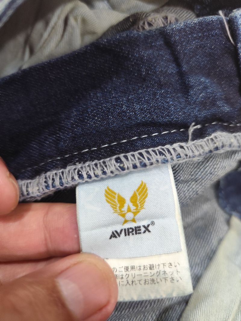 Avirex Biker Jeans Pria blue, foto 5