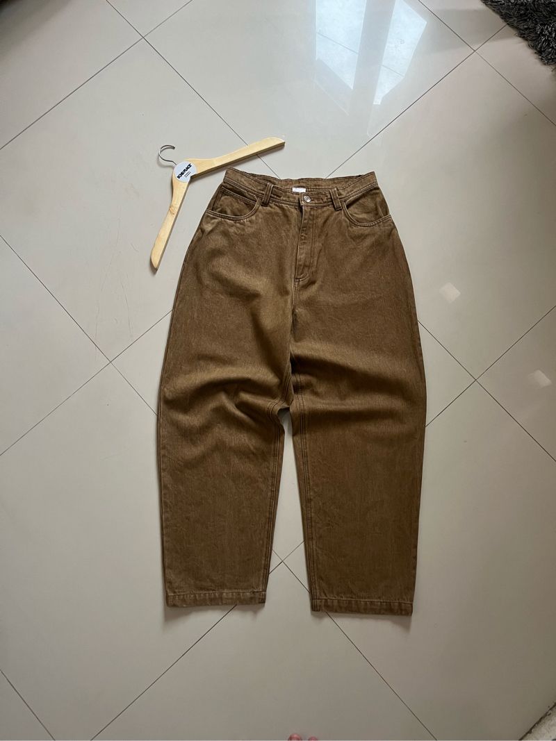 Streetwear Jeans Pria brown, foto 5