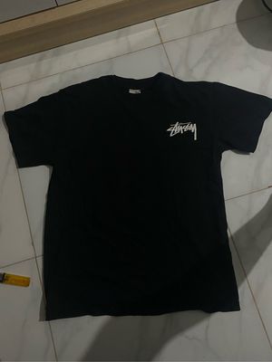 Stussy Y2K T-shirt Pria black