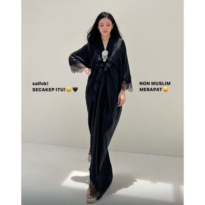 URIEL KAFTAN BLACK, foto 2