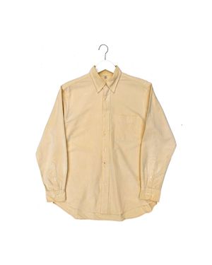 Uniqlo Casual Formal shirt Pria yellow