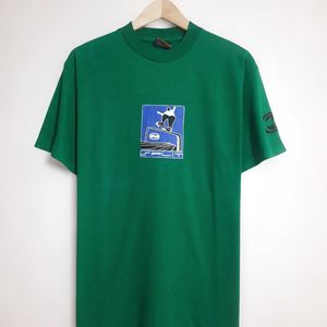Vintage Streetwear T-shirt Pria multicolor