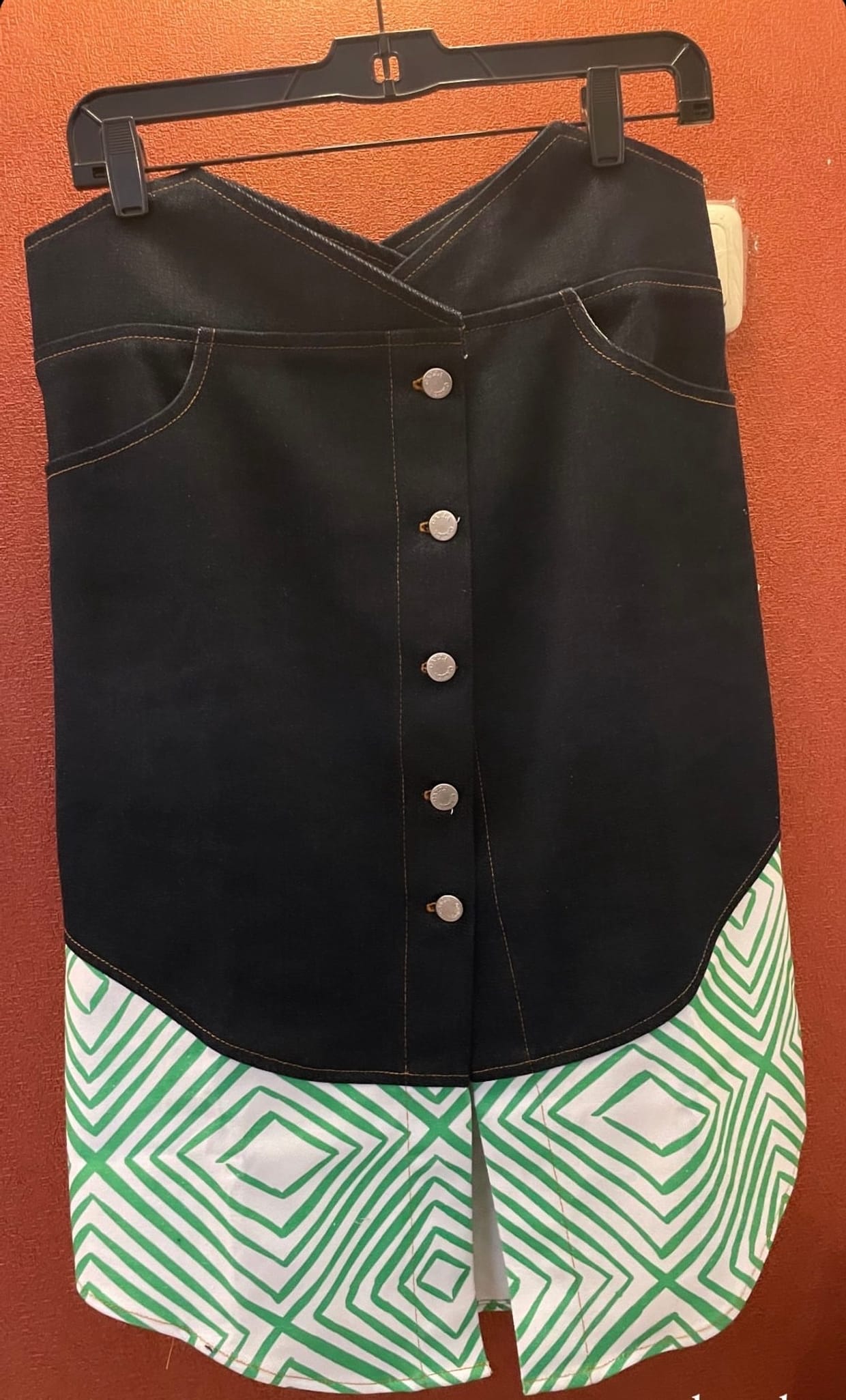 Casual Skirt Wanita navy