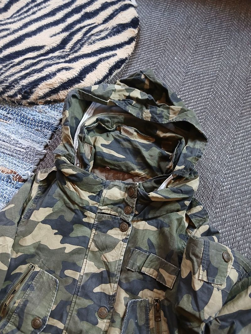 Japanese brand Goth Emo Parka Pria multicolor, foto 6