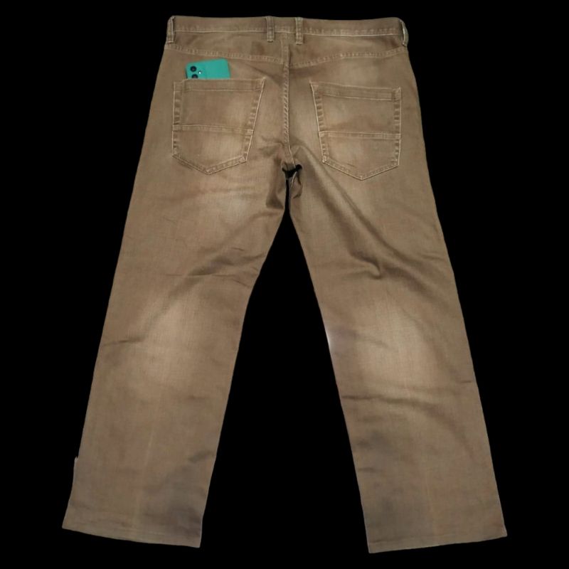 Grunge Biker Jeans Pria tan, foto 3