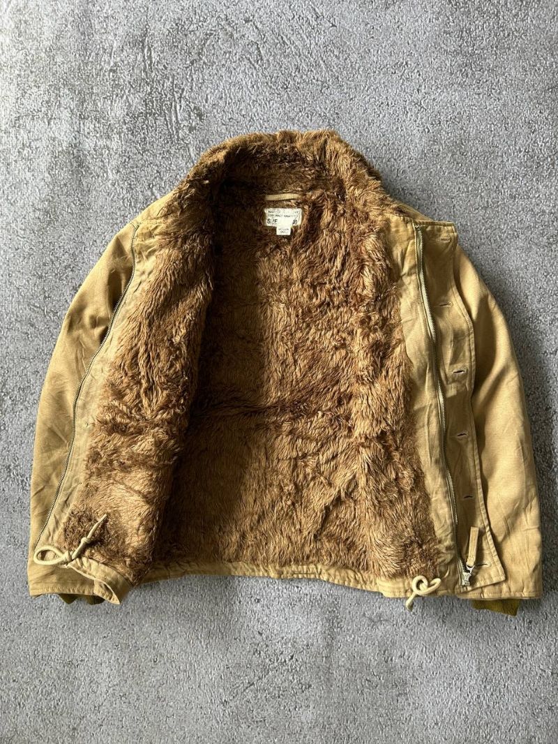 Vintage Casual Track jacket Pria tan brown, foto 2