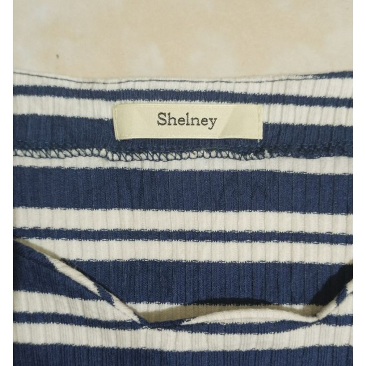 Shelney - Sweatshirt Blue striped White, foto 3