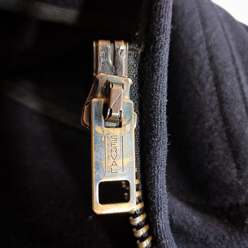 Vintage Parka Pria navy, foto 7