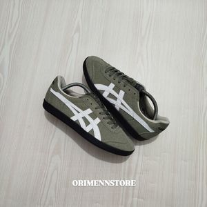 Onitsuka Tiger Casual Sneakers Pria white green