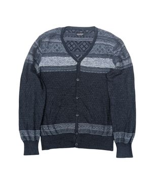 Japanese brand Vintage Cardigan Pria gray