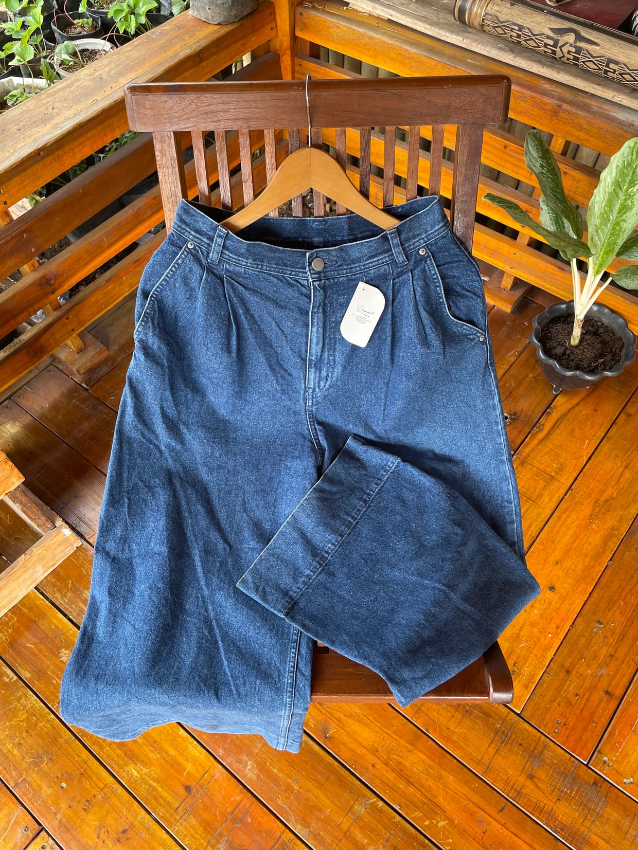 Minimalist Casual Wanita navy