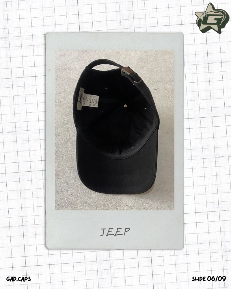 Jeep Vintage Y2K Hat Pria black, foto 6