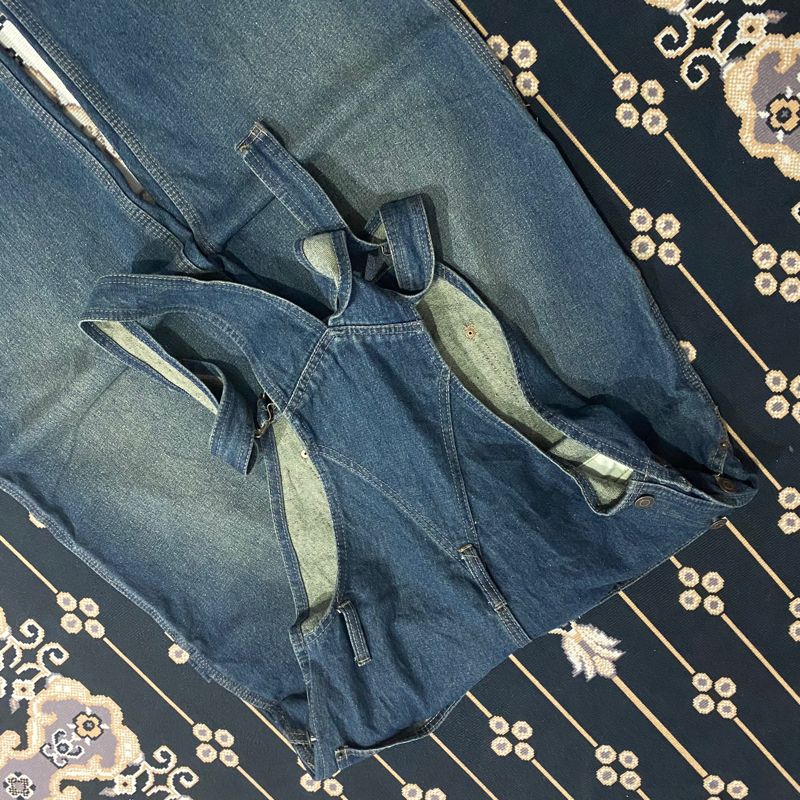 Y2K Jeans Pria blue yellow, foto 6