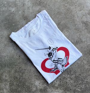 Casual T-shirt Pria white