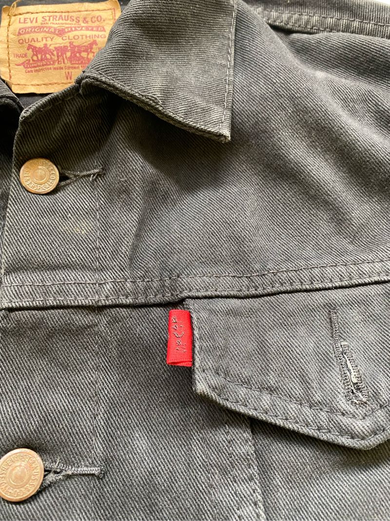 Casual Denim jacket Pria black, foto 4