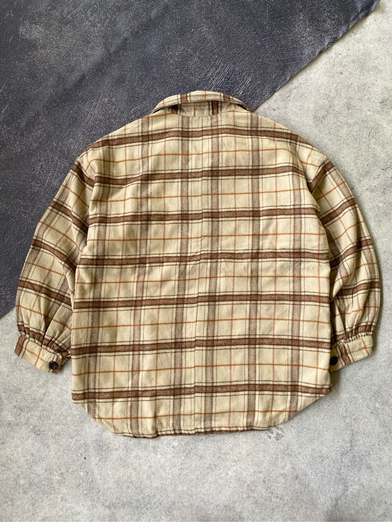 Casual Harrington jacket Pria tan cream, foto 6