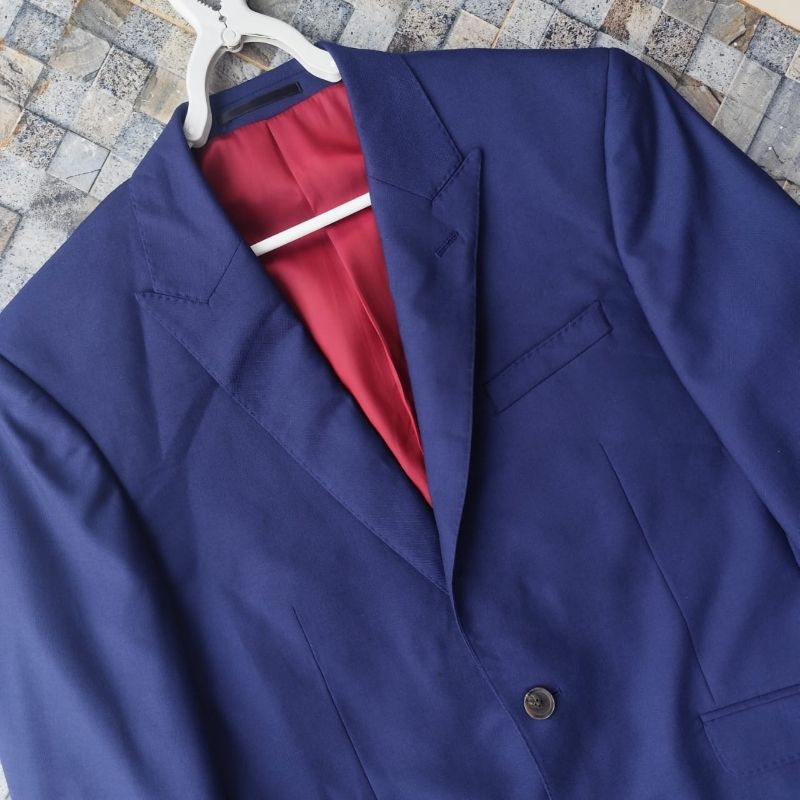 Luxury Suit Pria blue, foto 3
