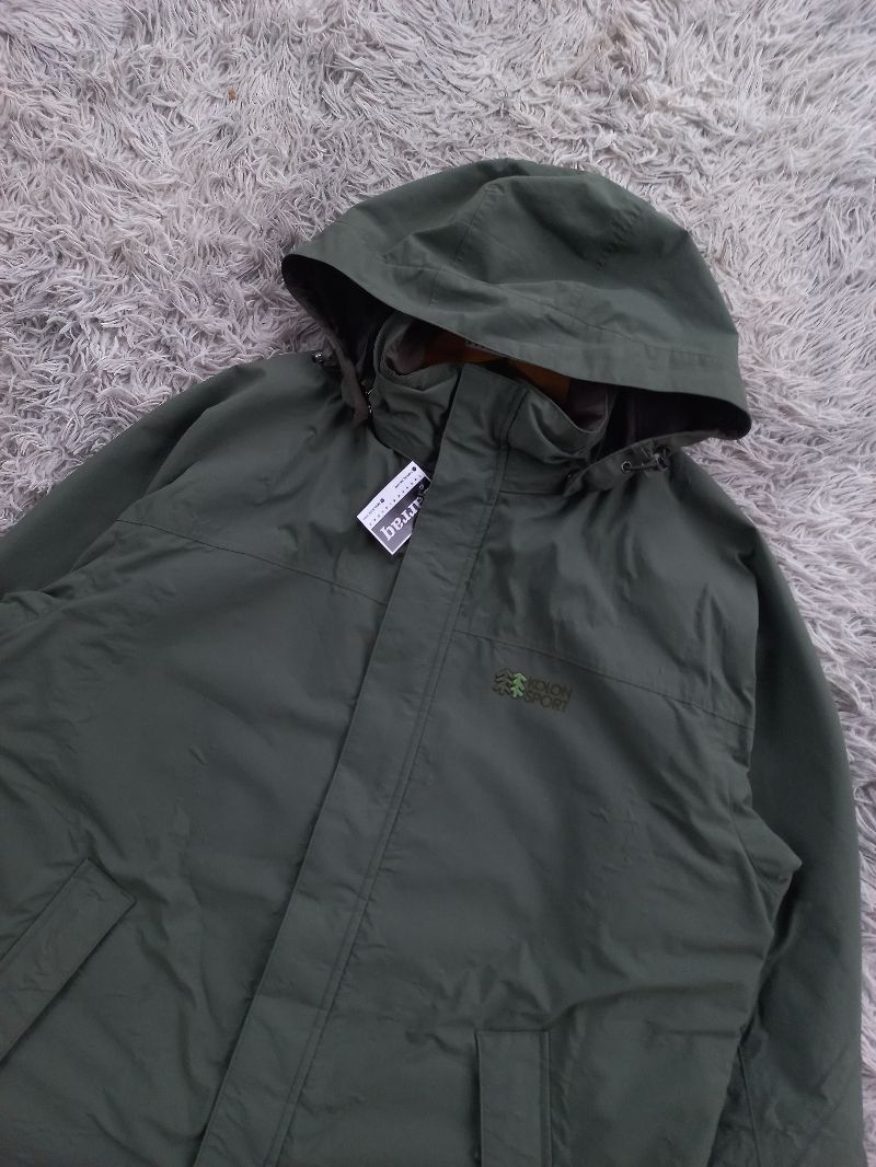 Kolon Sport Gorpcore Track jacket Pria green, foto 2
