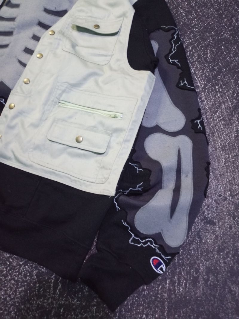 Champion Reworked Hoody Pria black, foto 5