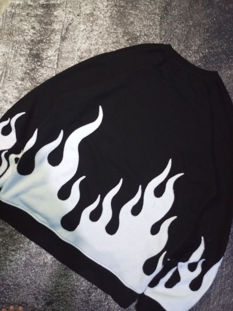 Nike Reworked Sweater Pria black, foto 5