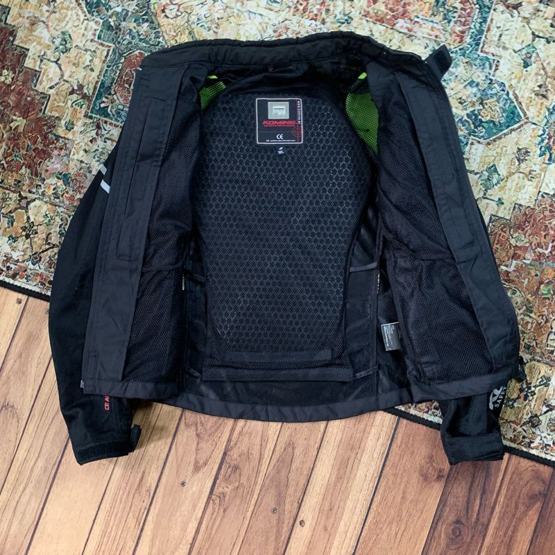 Biker Windbreaker Pria black, foto 2