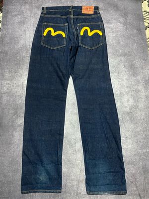 Evisu Vintage Streetwear Pria navy