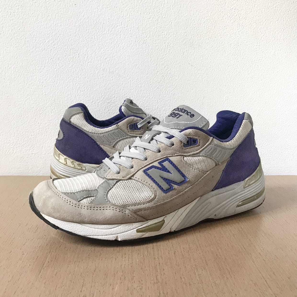 Balance 991 Grey New Balance 42 New Balance Casual Sneakers Pria Gray