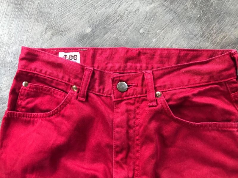 Lee Casual Casual pants Pria red, foto 3