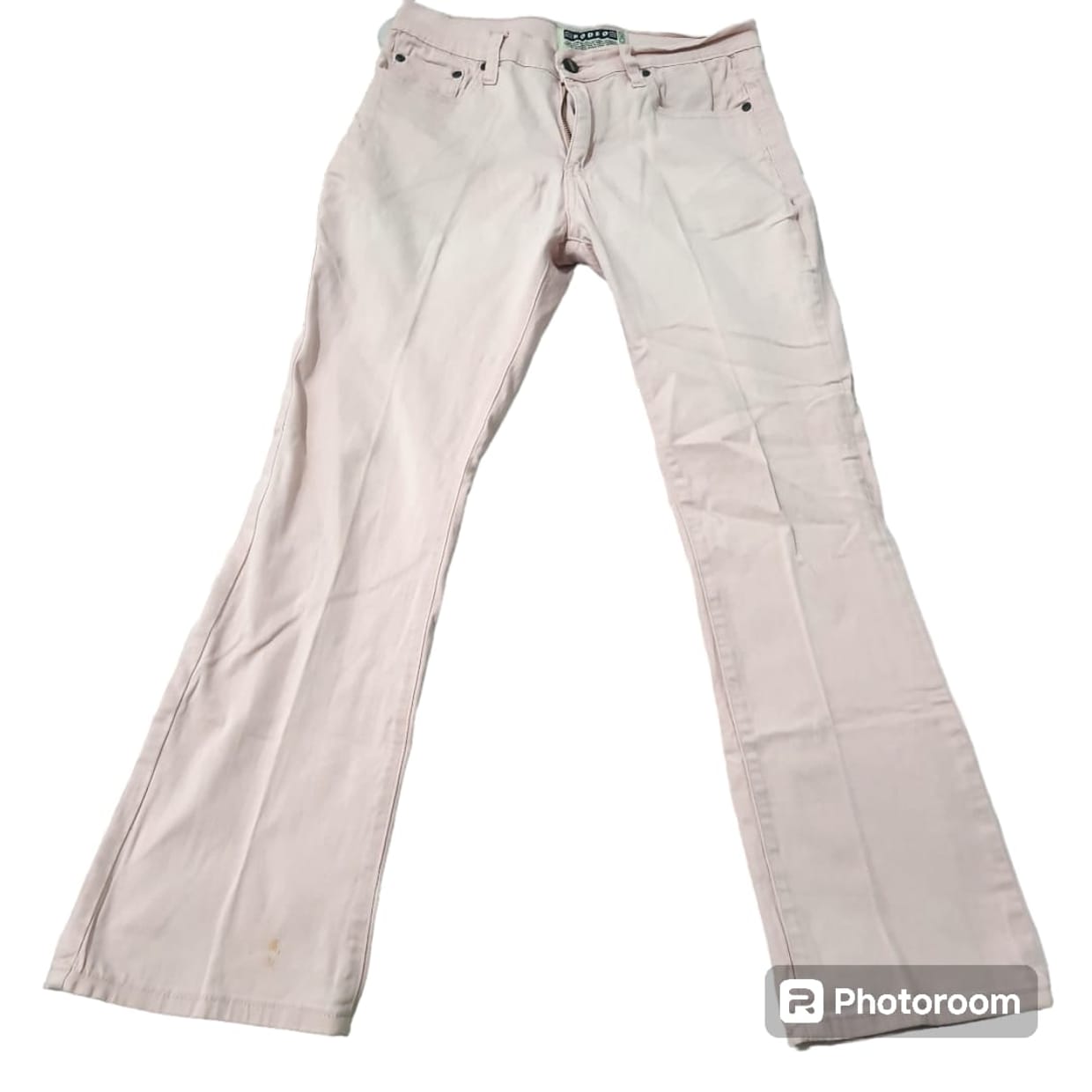 Casual Wide leg jeans Wanita pink
