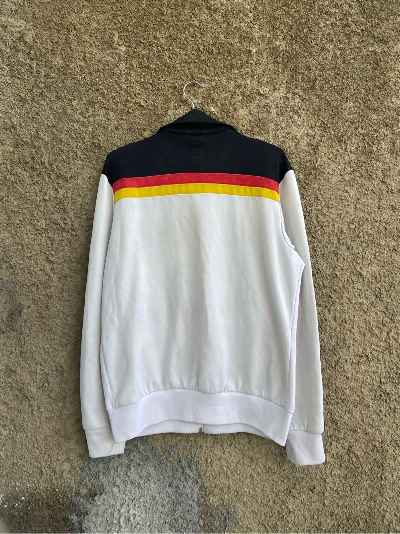 Adidas Casual Track jacket Pria white red, foto 3