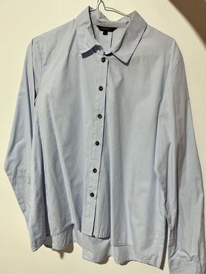 Casual Shirt Wanita blue