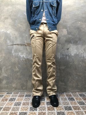 Nicole Club for Men Streetwear Avant Garde Jeans Pria khaki