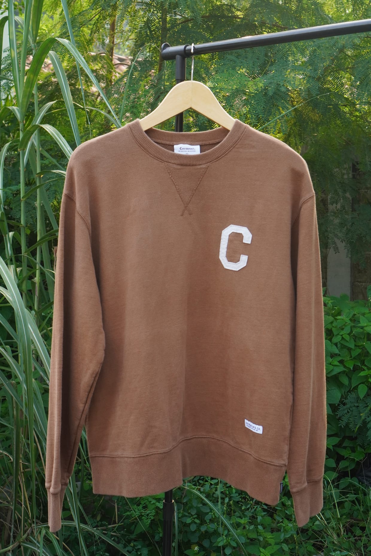 Covernat Casual Sweatshirt Pria brown