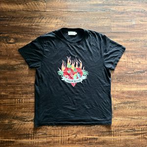 Maison Kitsuné Streetwear Casual T-shirt Pria black