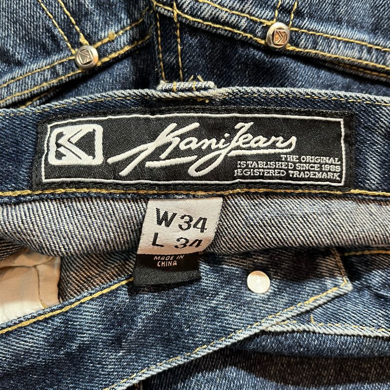 Y2K Jeans Pria navy, foto 7