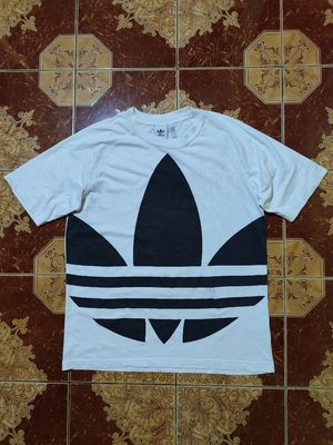 Adidas Casual T-shirt Pria white