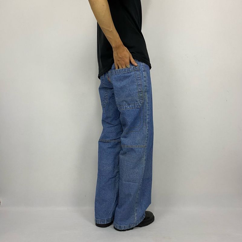 Y2K Jeans Pria blue, foto 8