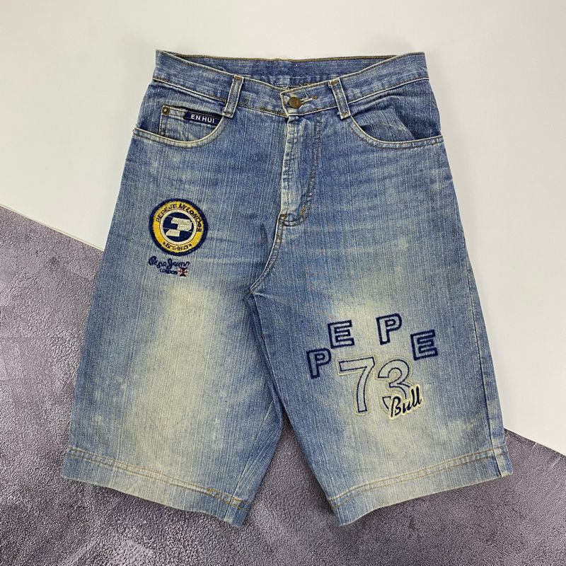 Y2K Jeans Pria blue, foto 4