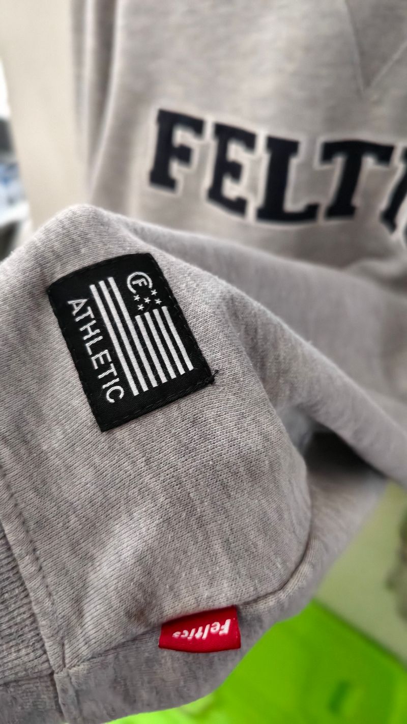 Feltics Casual Sweatshirt Pria gray, foto 3