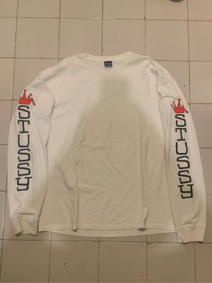 Stussy Vintage Streetwear T-shirt Pria white