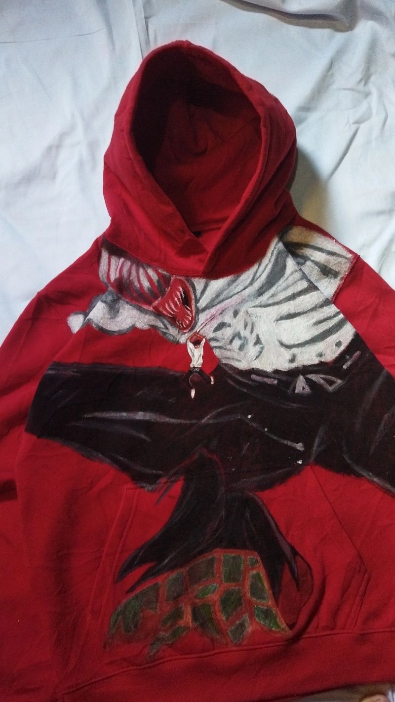 Vintage Reworked Fleece Pria red, foto 3