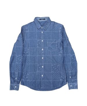 Japanese brand Vintage T-shirt Pria blue