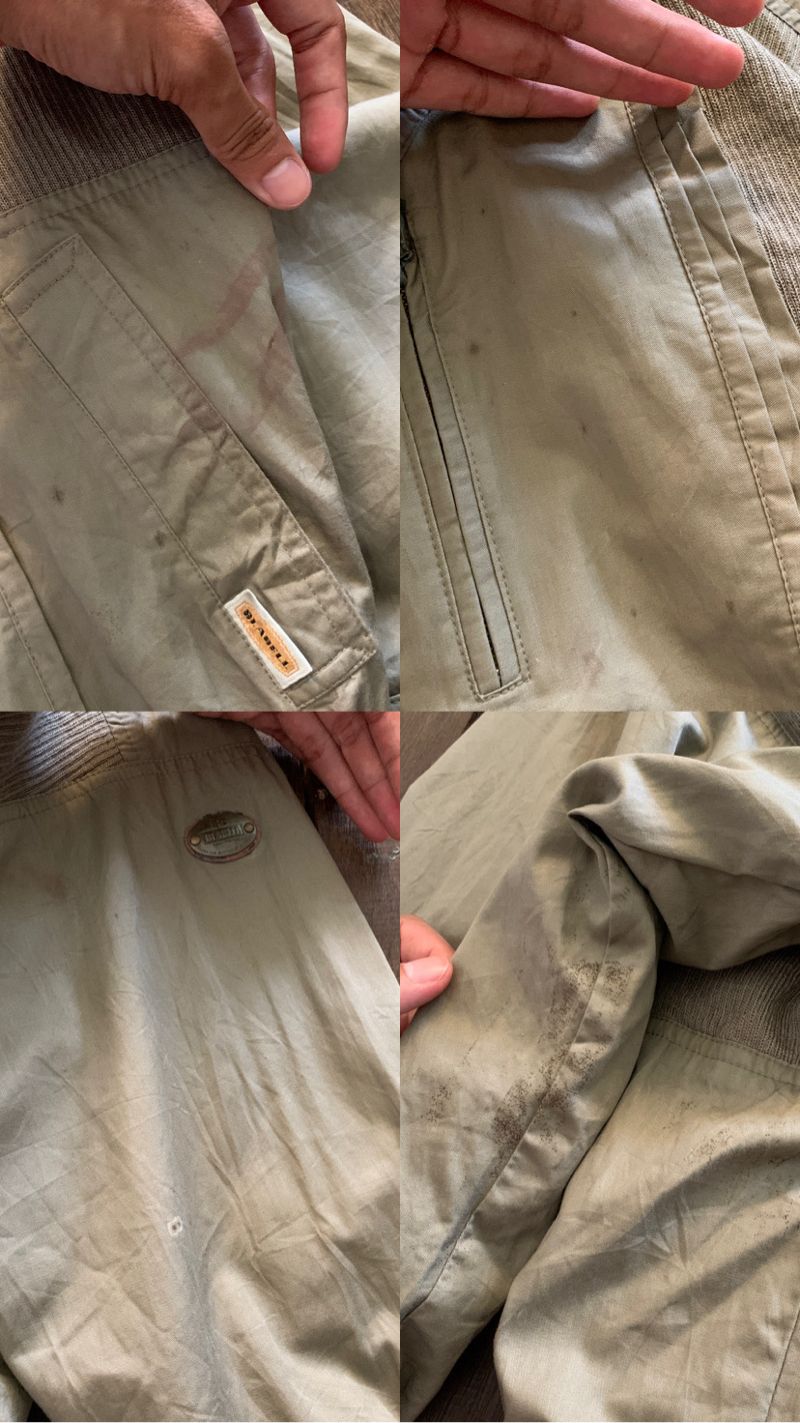 Vintage Minimalist Harrington jacket Pria tan, foto 7