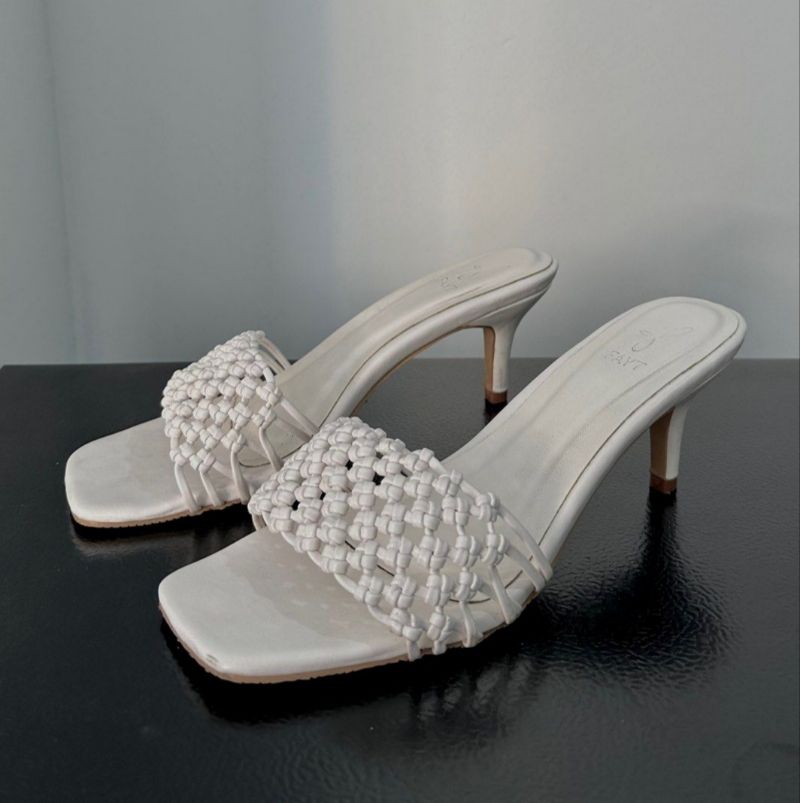 Minimalist Heels Wanita white, foto 3